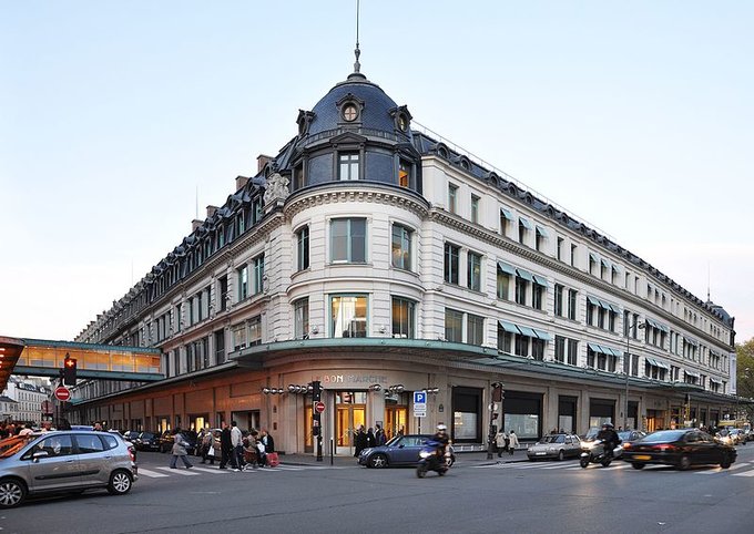 The Bon Marché Shop in the rue du Bac, Paris in 1847