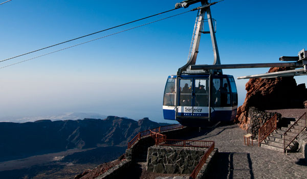 Canary Islands, Cable Ride at Telefericodel Teide 